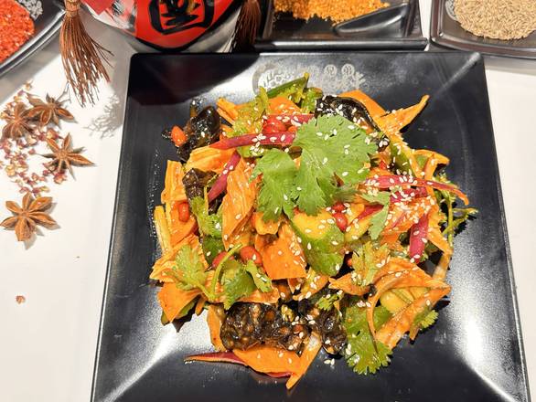 Korean Mixed Vegetables 韩式拌花菜